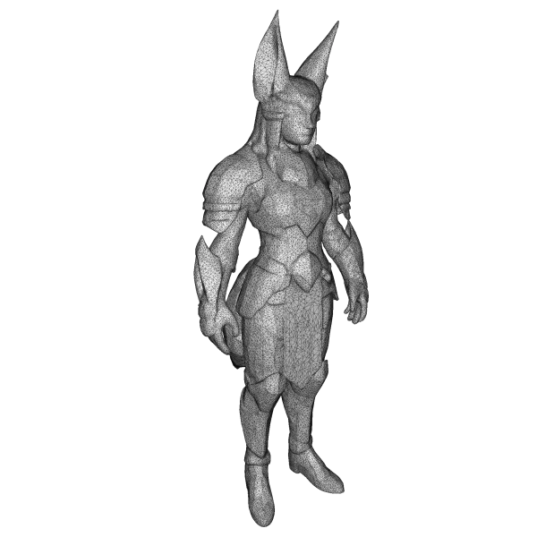 Vulpine Heroes Bundle – 10 Stylized Fantasy + Sci-Fi Characters - Model preview 5