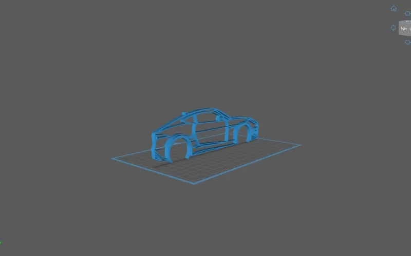 Jaguar - F Type R Wall Art - Model preview 2