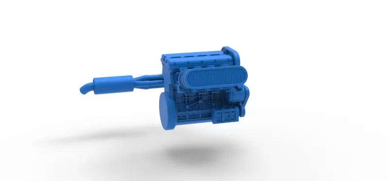 Engine of New Zealand Minisprint Scale 1:25 - Model preview 15