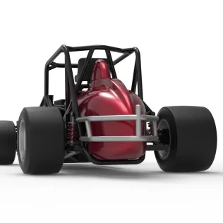 Pavement Silver Crown Car Base Version 3 Scale 1:25 - Model thumbnail 15