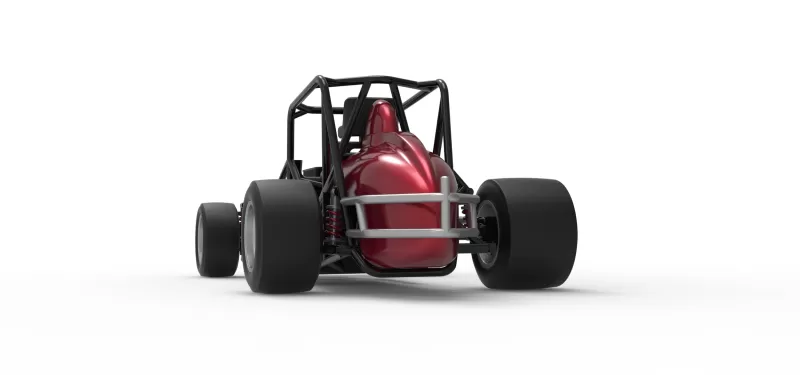 Pavement Silver Crown Car Base Version 3 Scale 1:25 - Model preview 15
