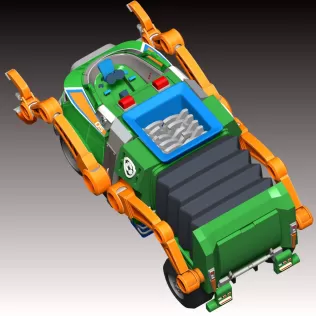 Rocky Vehicle Paw Patrol - Model thumbnail 7