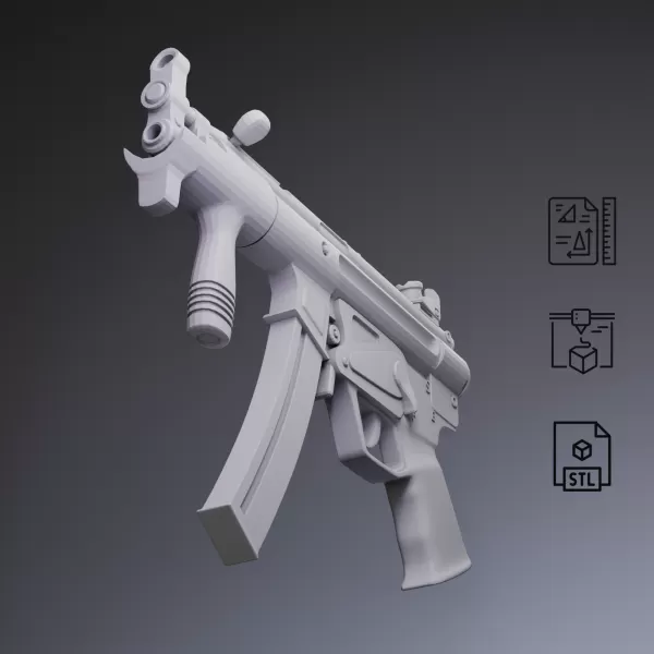 MP5K Compact SMG #RoZ - Model preview 1