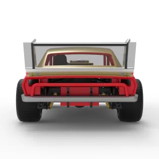 Vintage Semi-Late Model Stock Car Scale 1:25 - Model thumbnail 16