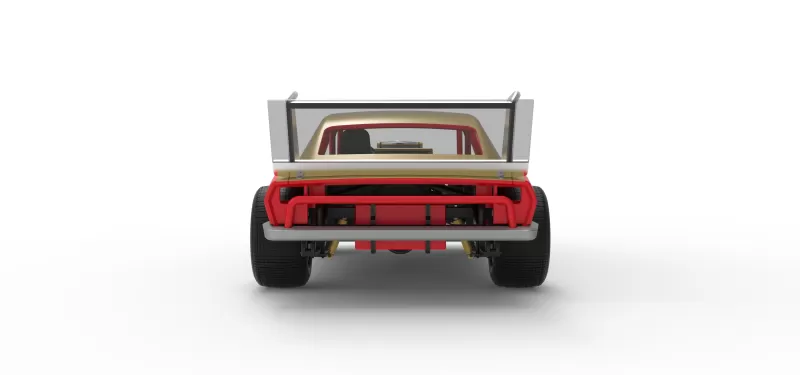 Vintage Semi-Late Model Stock Car Scale 1:25 - Model preview 16