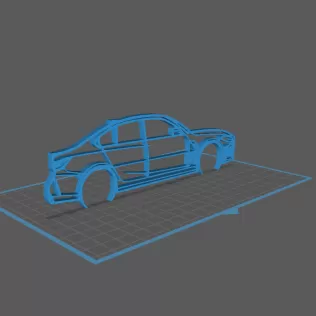 BMW - M3 G80 Wall Art - Model thumbnail 1