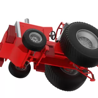Fun short Pro Stock Pulling Tractor Version 4 Scale 1:25 - Model thumbnail 3