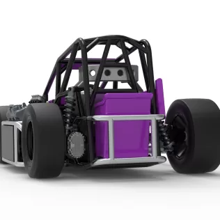 Three Quarter Midget Scale 1:25 - Model thumbnail 15