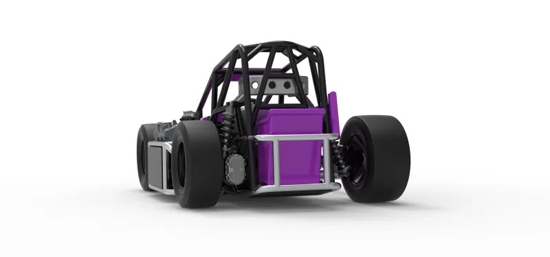 Three Quarter Midget Scale 1:25 - Model preview 15