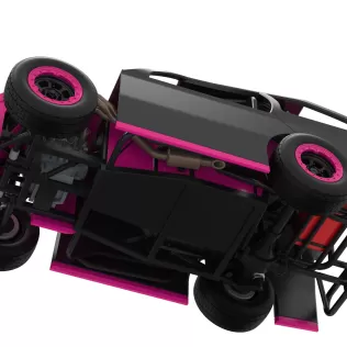 Mod Lite Race car Version 2 Scale 1:25 - Model thumbnail 3