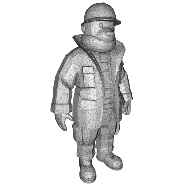 Stylized Character Kitbash Collection – High-Poly 3D Model Pack - Model preview 9