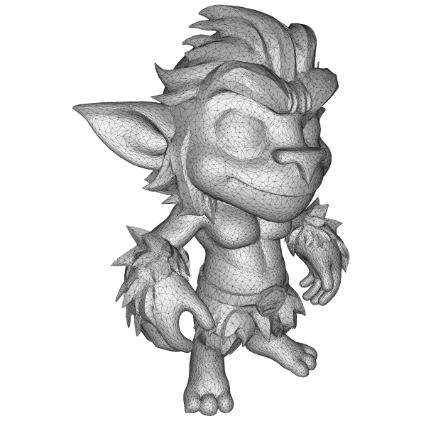 Whimsical Creature & Character Kitbash Collection – High-Poly 3D - Model preview 15