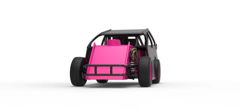 Mod Lite Race car Version 2 Scale 1:25 - Model preview 6