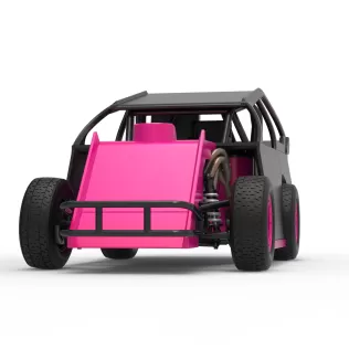 Mod Lite Race car Version 2 Scale 1:25 - Model thumbnail 6