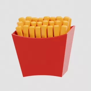 French Fries - Model thumbnail 5