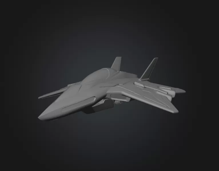 Fighter Jet - Model preview 1