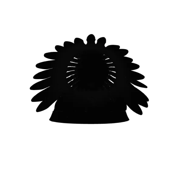 Laughing Apache Warrior 3D Model - Model preview 2