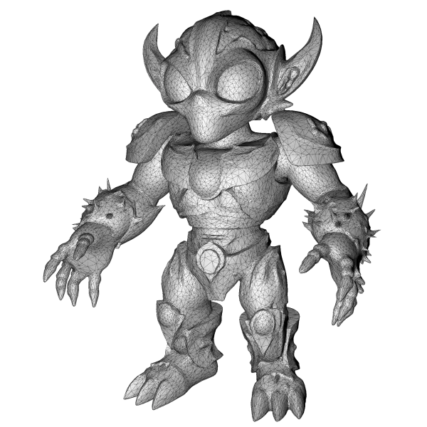 Verdant Fantasy Creatures – High-Poly Character Collection - Model preview 11