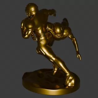 PACK OF 4 POSITIONS - 3D AMERICAN SOCCER PLAYERS - Model thumbnail 16