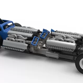 Vintage AWD Dragster Scale 1:25 - Model thumbnail 24