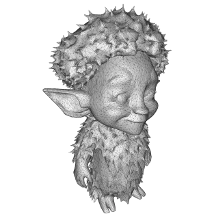 Forest Folk Collection – 10 High-Poly Kitbash Characters - Model thumbnail 19