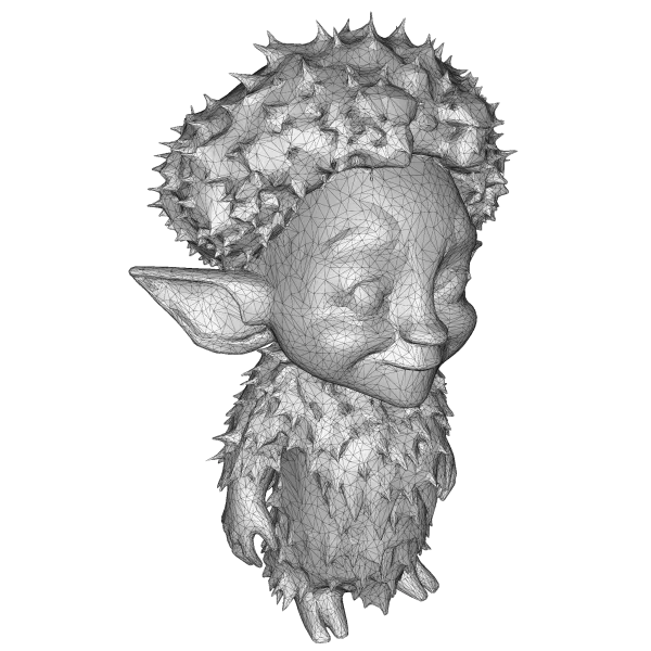 Forest Folk Collection – 10 High-Poly Kitbash Characters - Model preview 19