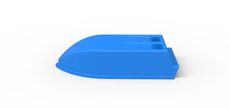 Air Scoop of Northeast Dirt Modified stock car Scale 1:25 - Model preview 9