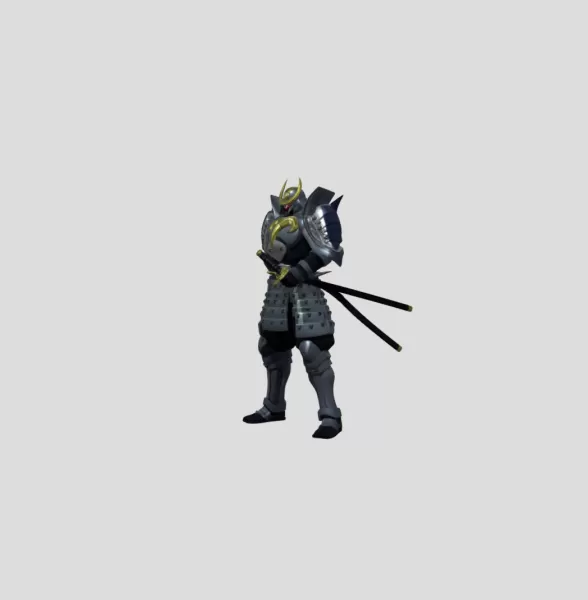 Samurai - Model preview 2