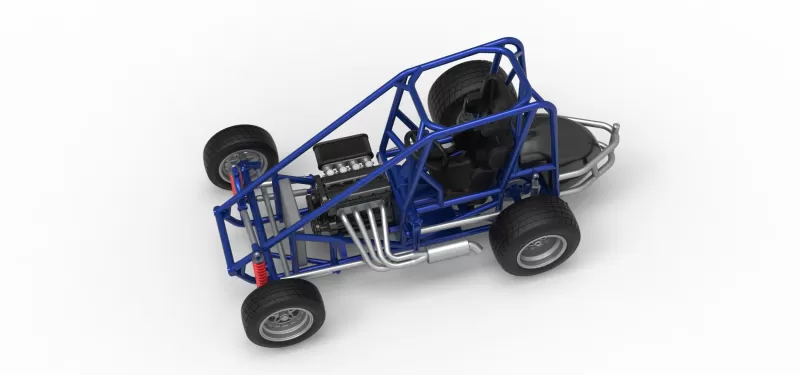 New Zealand Minisprint Base Scale 1:25 - Model preview 4