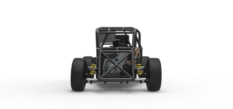 Mod Lite Race car Base Version 2 Scale 1:25 - Model preview 7