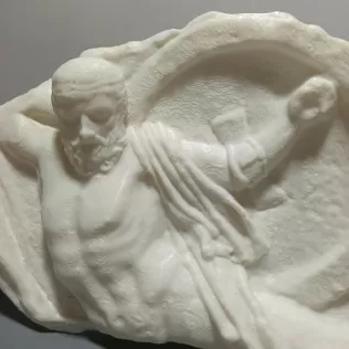 Relief of Fallen Warrior - Model thumbnail 2