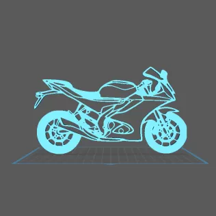 Yamaha - YZF 125 Wall Art