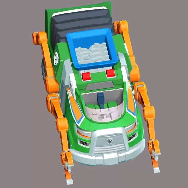 Rocky Vehicle Paw Patrol - Model preview 1