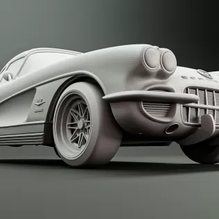 Chevrolet Corvette C1 #RoZ - Model thumbnail 2