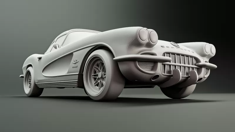 Chevrolet Corvette C1 #RoZ - Model preview 2