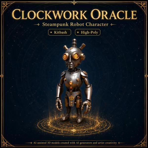 Divine Realm Mythic Character Collection - Model preview 10