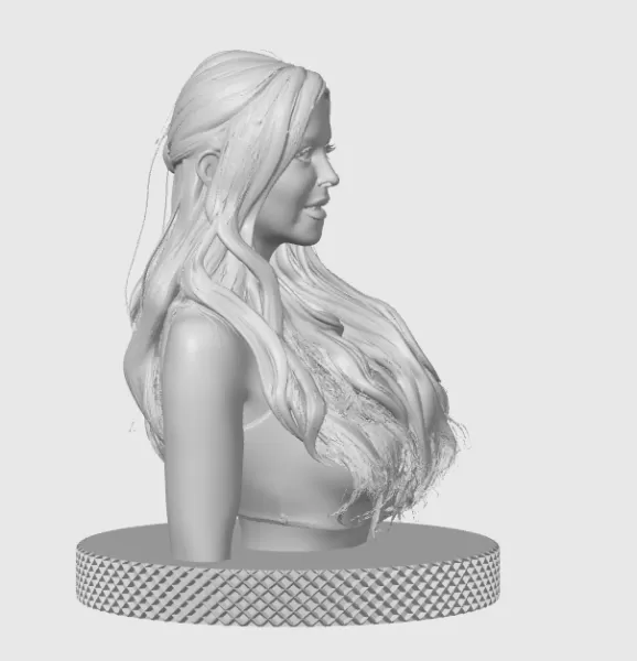 Lindsay Lohan 3D Bust Print - Model preview 4
