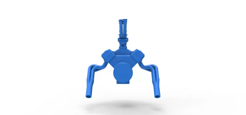 Engine of Gasser Version 2 Scale 1:25 - Model preview 11