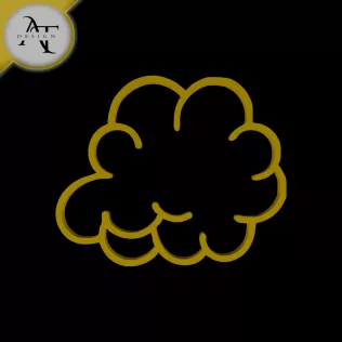 Simple Cloud Symbol - 2D Art
