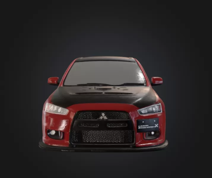 Mitsubishi Lancer evo - Model preview 2