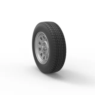 Wheel of New Zealand Ministock car Scale 1:25 - Model thumbnail 8