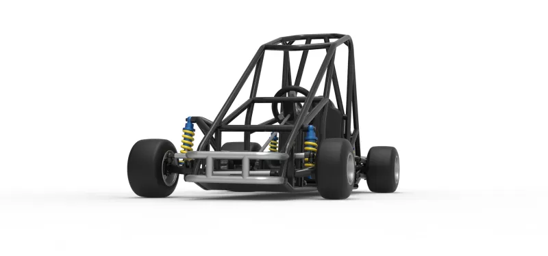 Quarter Midget Base Scale 1:16 - Model preview 6