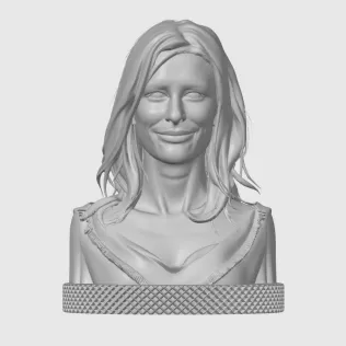 Cate Blanchett 3D Bust Print