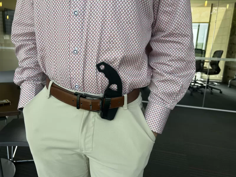 Real World Use & Utility Fully Printed Holstered/Clip & Knife - Model preview 2