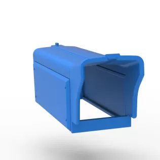 Hood of Pulling tractor Version 8 Scale 1:25 - Model thumbnail 11