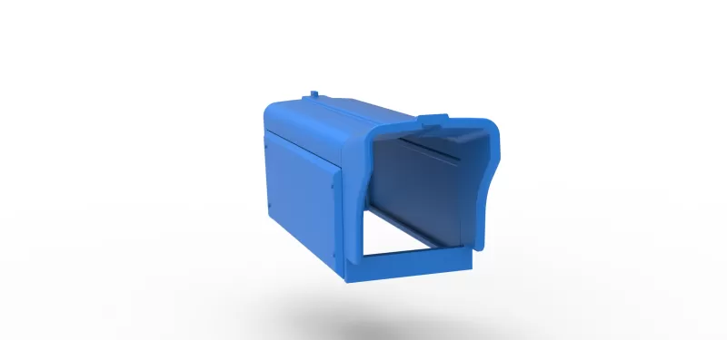 Hood of Pulling tractor Version 8 Scale 1:25 - Model preview 11