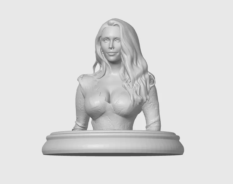 Elizabeth Olsen 3D Bust Print - Model preview 9