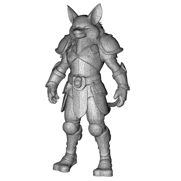 Fablekin Guardians — Character Pack (10 Stylized Heroes) - Model preview 15