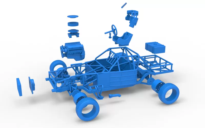 IMCA Stock car Base Scale 1:25 - Model preview 28