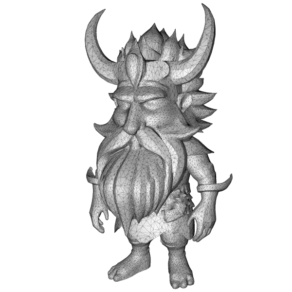 Woodland Fae Character Pack (10 High-Poly Kitbash Figures) - Model preview 21